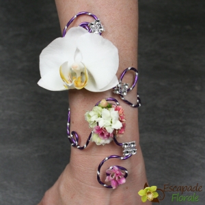 Bracelet Strass Phalaenopsis