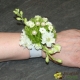 Bracelet de mariée fleuri et perlé
