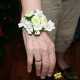 Bracelet de mariée fleuri